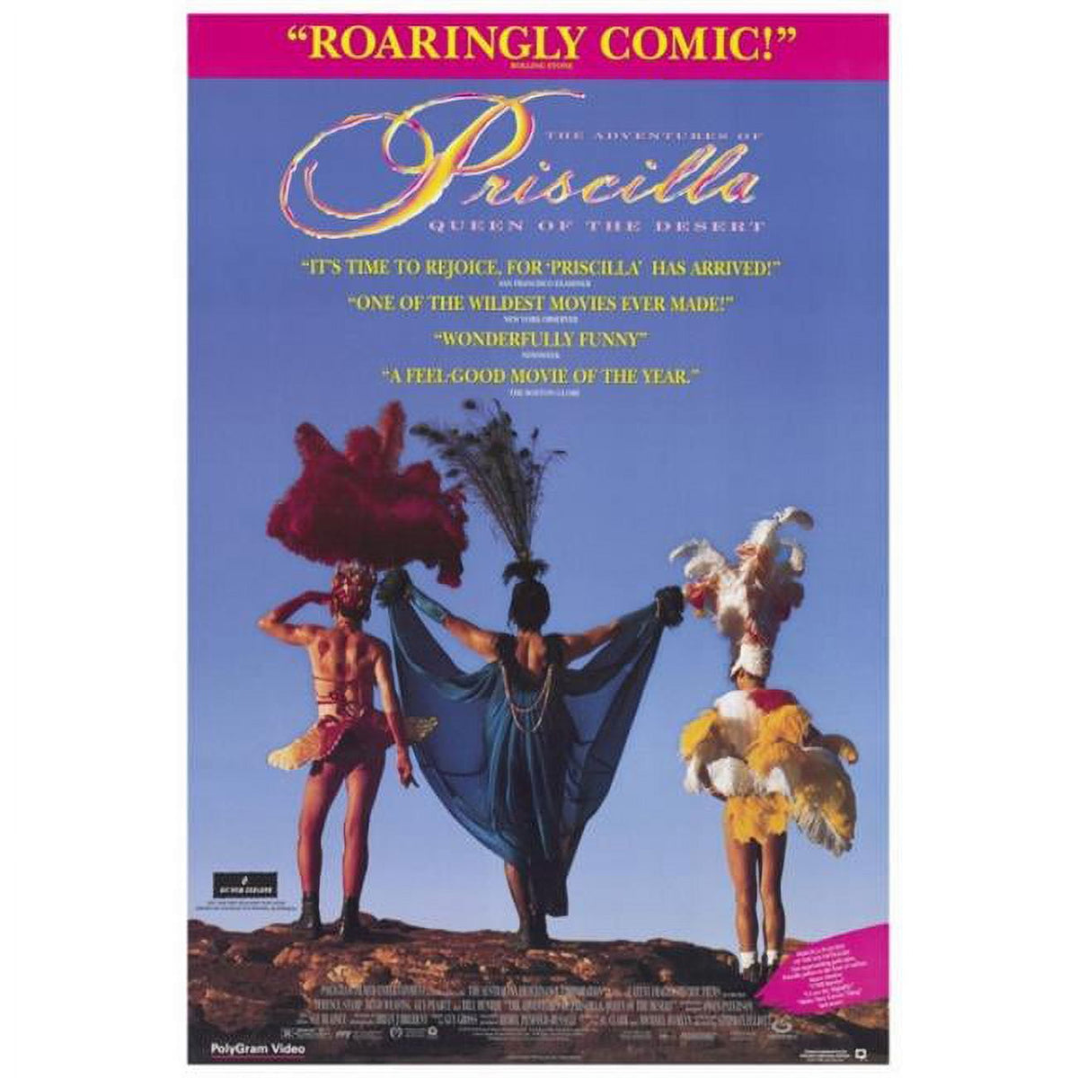 The Adventures of Priscilla Queen of the Desert Movie Poster Print