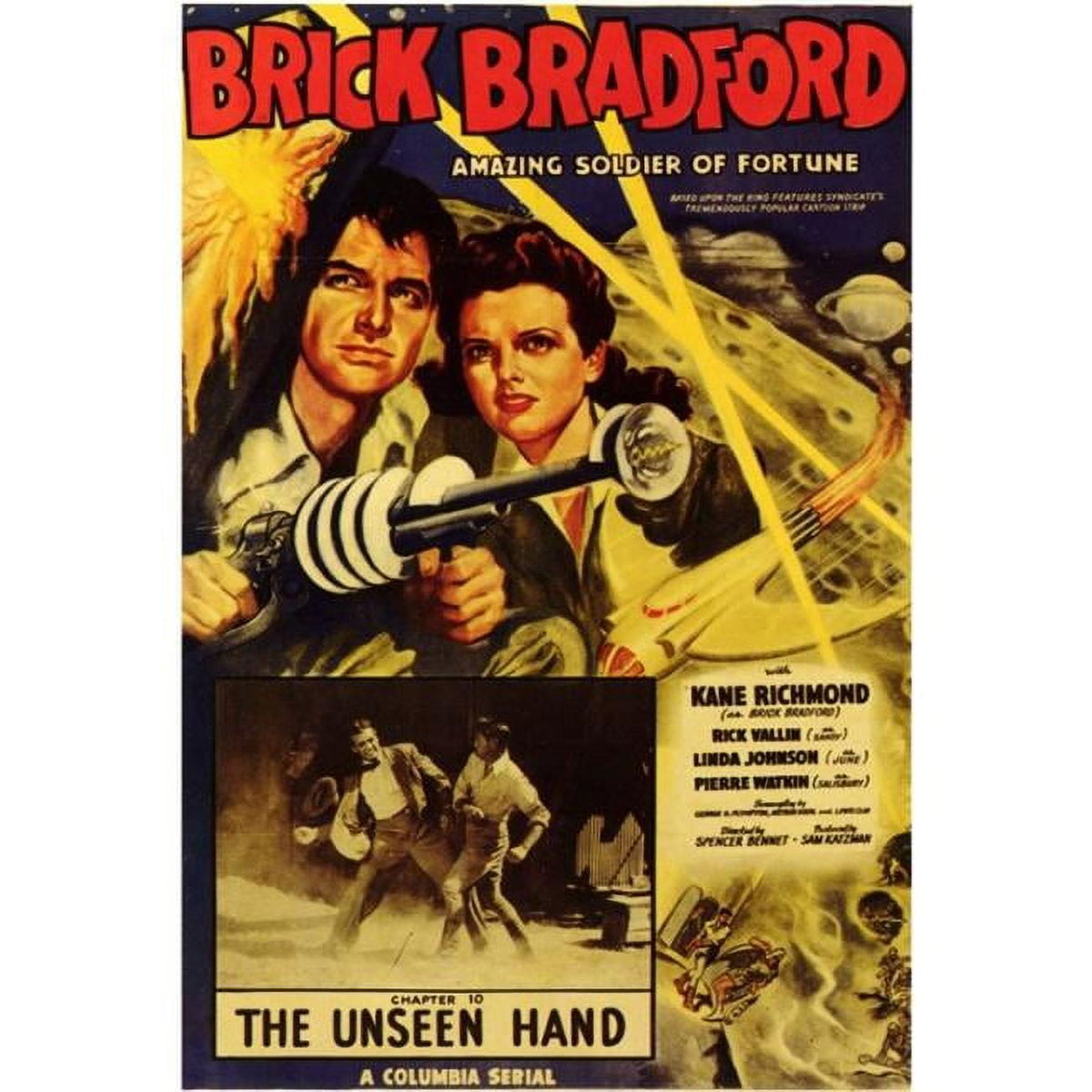 Brick Bradford Movie Poster Print in 27x40 size