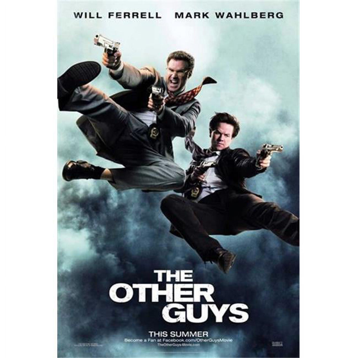 The Other Guys Movie Poster 11x17 print featuring Will Ferrell and Mark Wahlberg