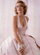 Grace Kelly in elegant swoop neck gown photo print