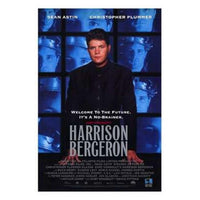 Harrison Bergeron Movie Poster 11x17 print showcasing dystopian themes.