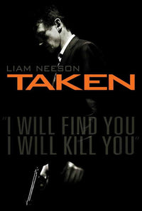 Taken Movie Poster 27x40 Premium Print