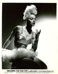 On Your Toes Movie Poster 8x10 print featuring classic cinema art.