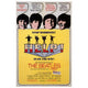 Help! Movie Poster Print featuring the iconic Beatles in vibrant colors.