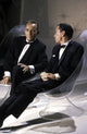 Frank Sinatra and Bing Crosby in suits photo print