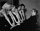 Footlight Parade poster featuring James Cagney in a classic scene from the 1933 film.