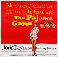 The Pajama Game 1957 movie masterprint poster featuring Doris Day.
