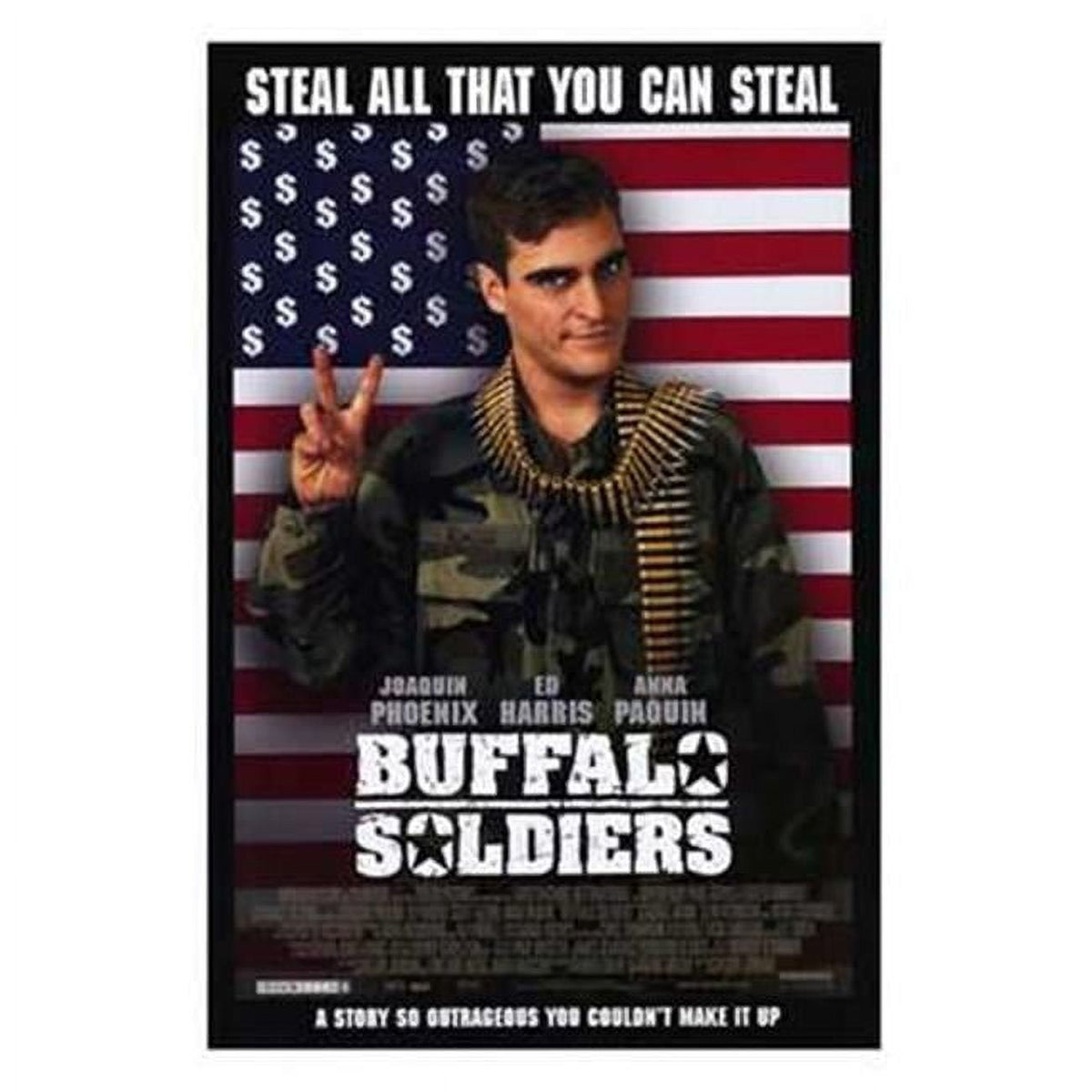 Buffalo Soldiers Movie Poster - 11x17 print featuring historical artwork
