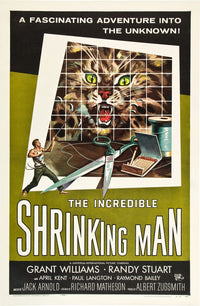 The Incredible Shrinking Man 1957 movie poster print in 11x17 size.