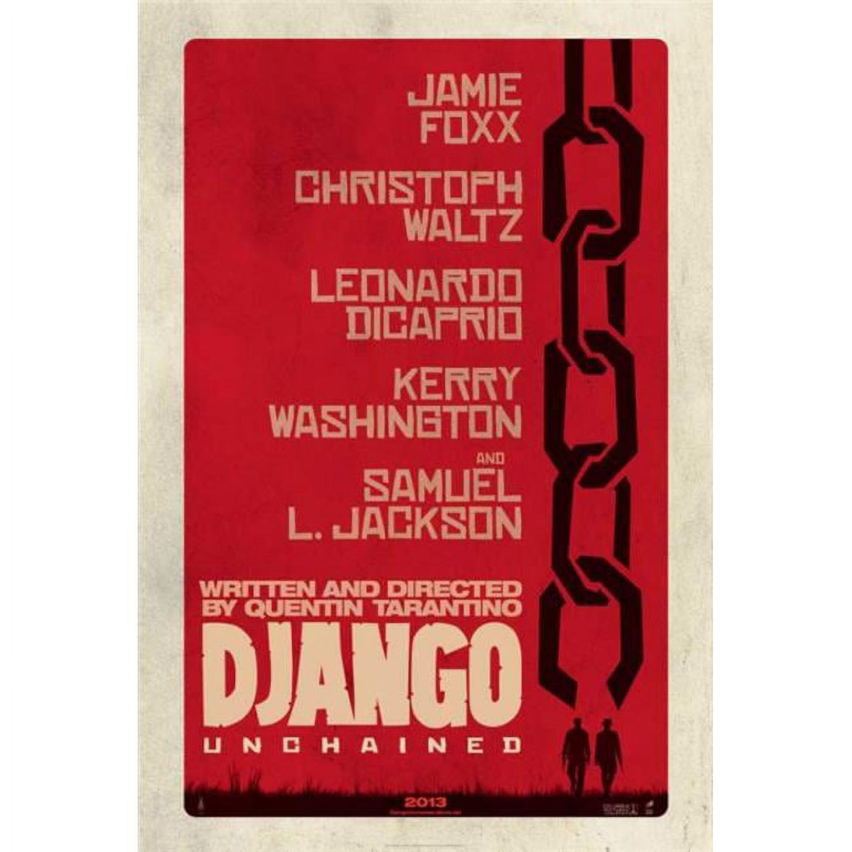 Django Unchained movie poster print - 27x40