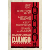 Django Unchained movie poster print - 27x40