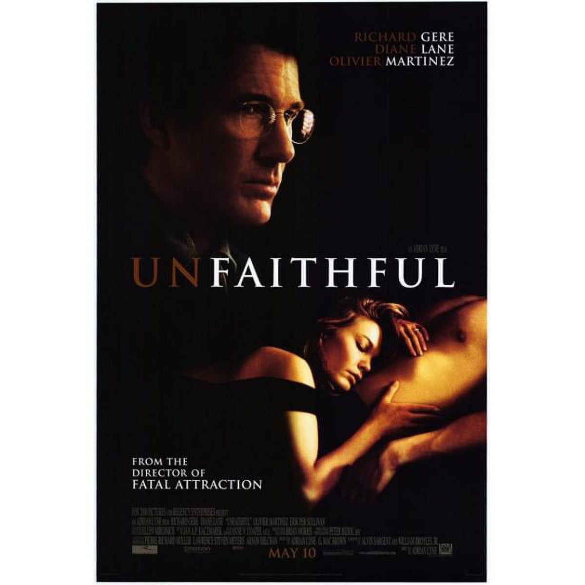Unfaithful Movie Poster Print 27x40 - Captivating film artwork.