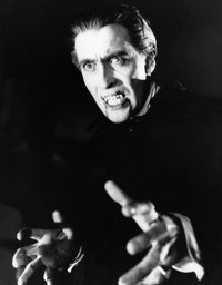 Horror of Dracula photo poster print featuring Christopher Lee from 1958.