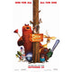 Open Season Movie Poster Print featuring colorful animated characters