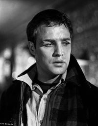 Marlon Brando photo print from On The Waterfront in classic film scene.