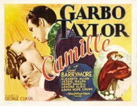 Greta Garbo and Robert Taylor 1936 Movie Masterprint Poster
