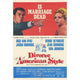 Divorce American Style Movie Poster Print - 27x40