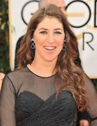 Mayim Bialik photo print from the 71st Golden Globes Awards