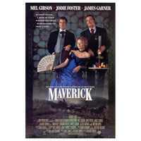 Maverick Movie Poster Print 27x40 - Classic Cinema Artwork
