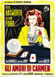 The Loves (GLI Amori Di Carmen) movie poster featuring Rita Hayworth, 1948 masterprint art.