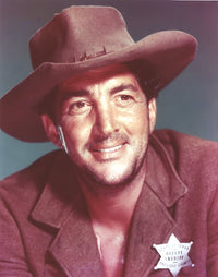 Dean Martin and Jerry Lewis Cowboy Portrait Photo Print