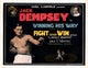 Jack Dempsey 1924 Winning His Way photo print