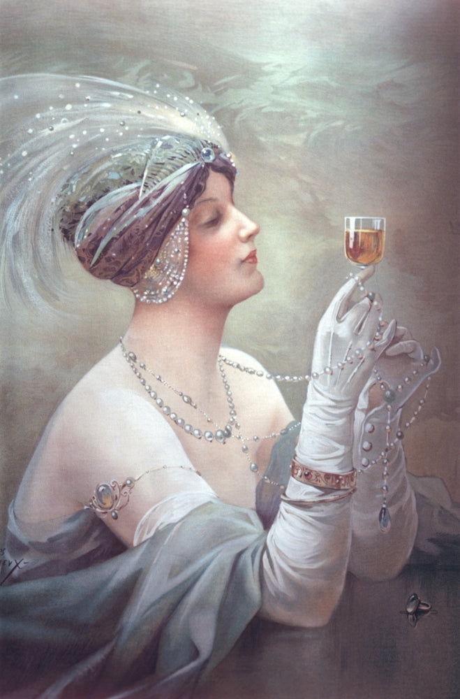 Cognac Otard Advertising Poster Print showcasing elegant design