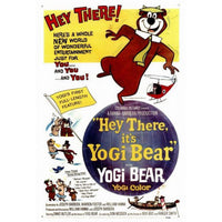 Hey There It's Yogi Bear Movie Poster Print in vibrant colors
