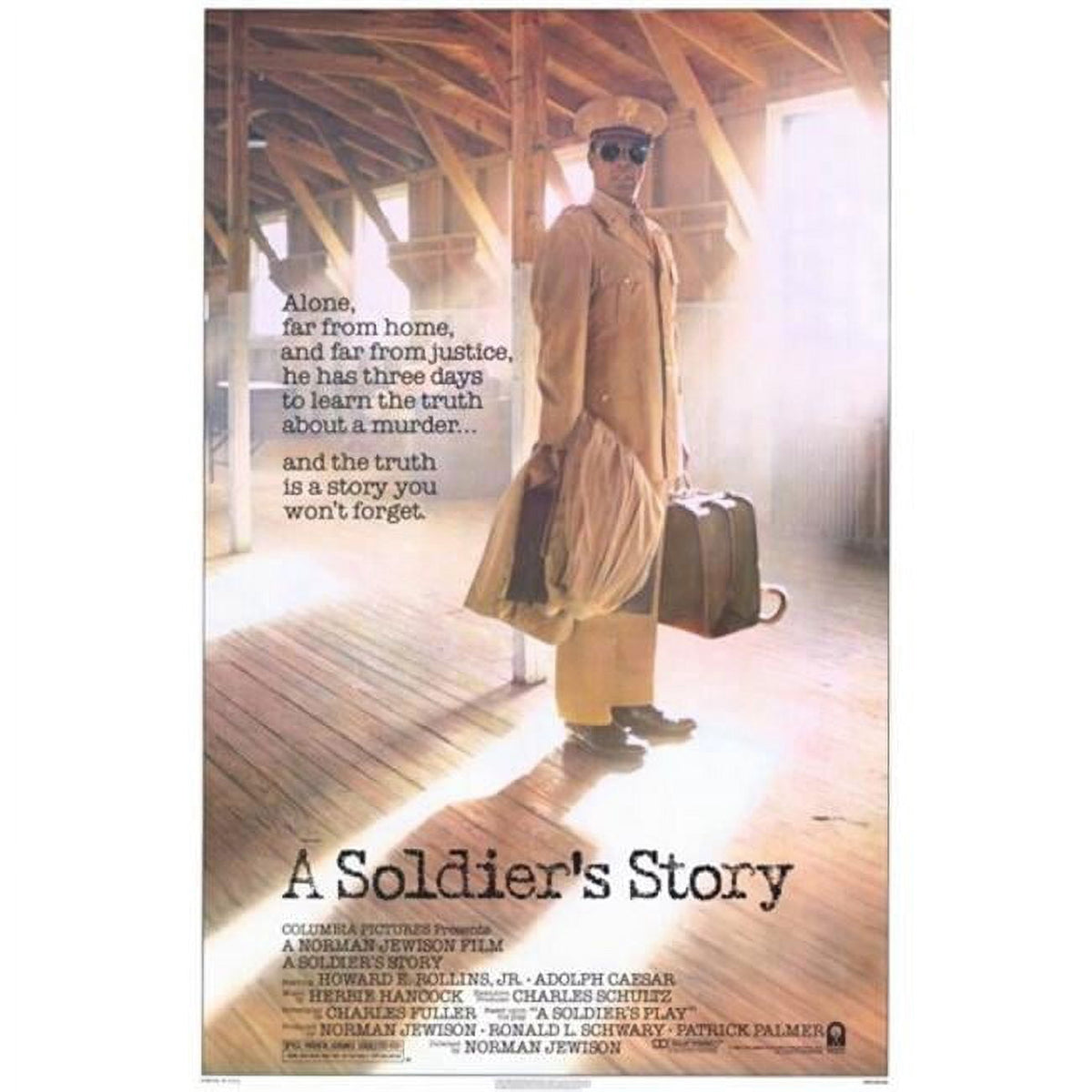 Soldier's Story movie poster 11x17 print featuring iconic film imagery.