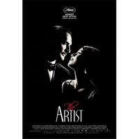 'The Artist' movie poster print in 11x17 size, showcasing classic cinema art.