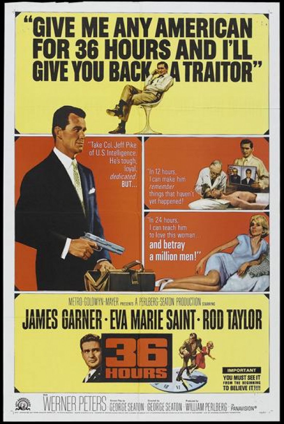 36 Hours Movie Poster 11x17 - Stunning Film Art Print