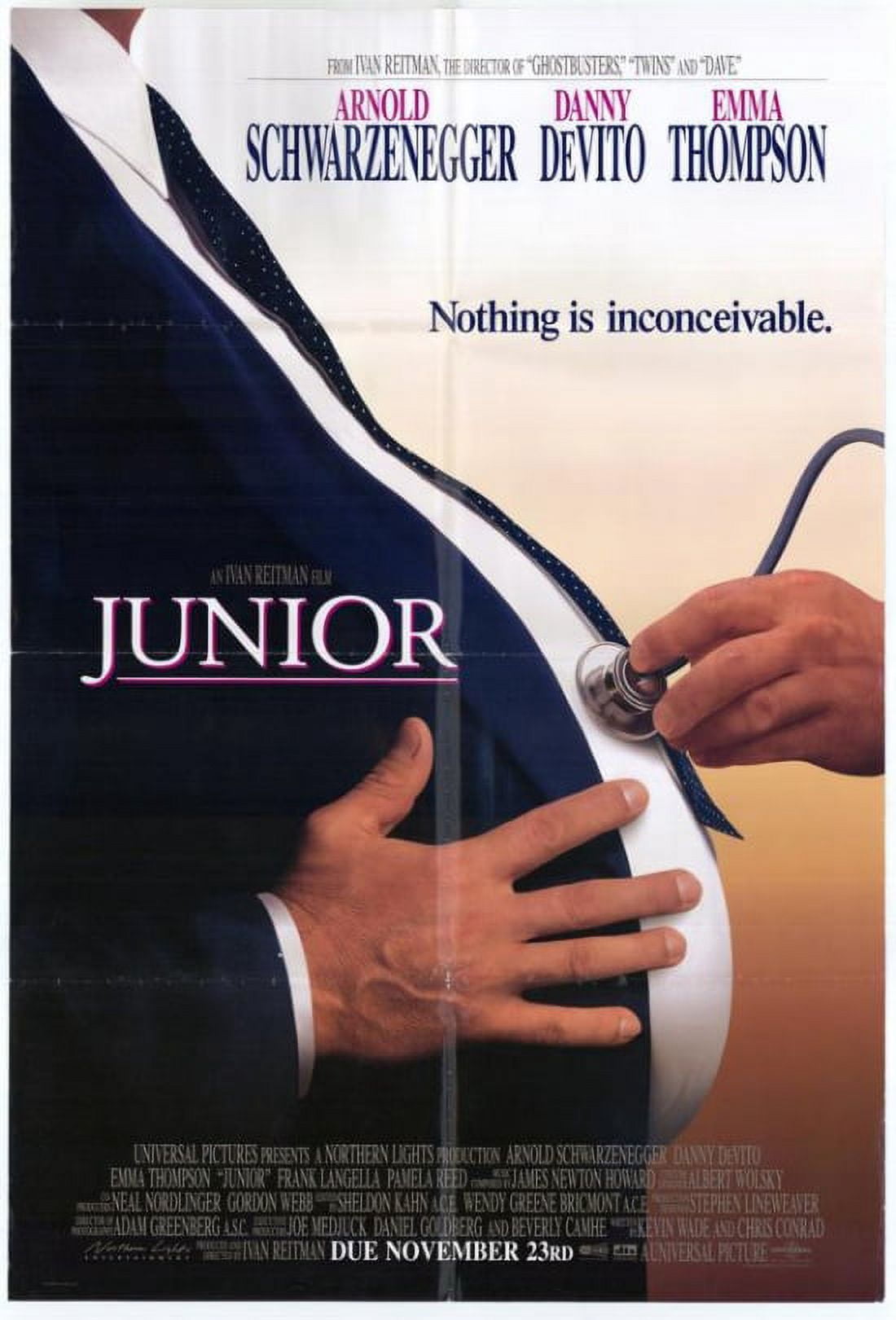 Junior Movie Poster 11x17 Print showcasing vibrant movie art.