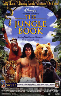 Rudyard Kipling's The Jungle Book Movie Poster 11x17 print