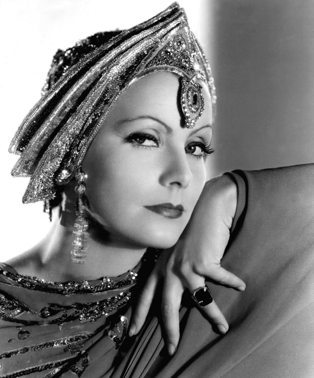Greta Garbo Portrait Photo Print by Clarence Sinclair Bull, 1931