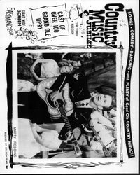 Marty Robbins Country Music Jubilee Black and White Photo Print