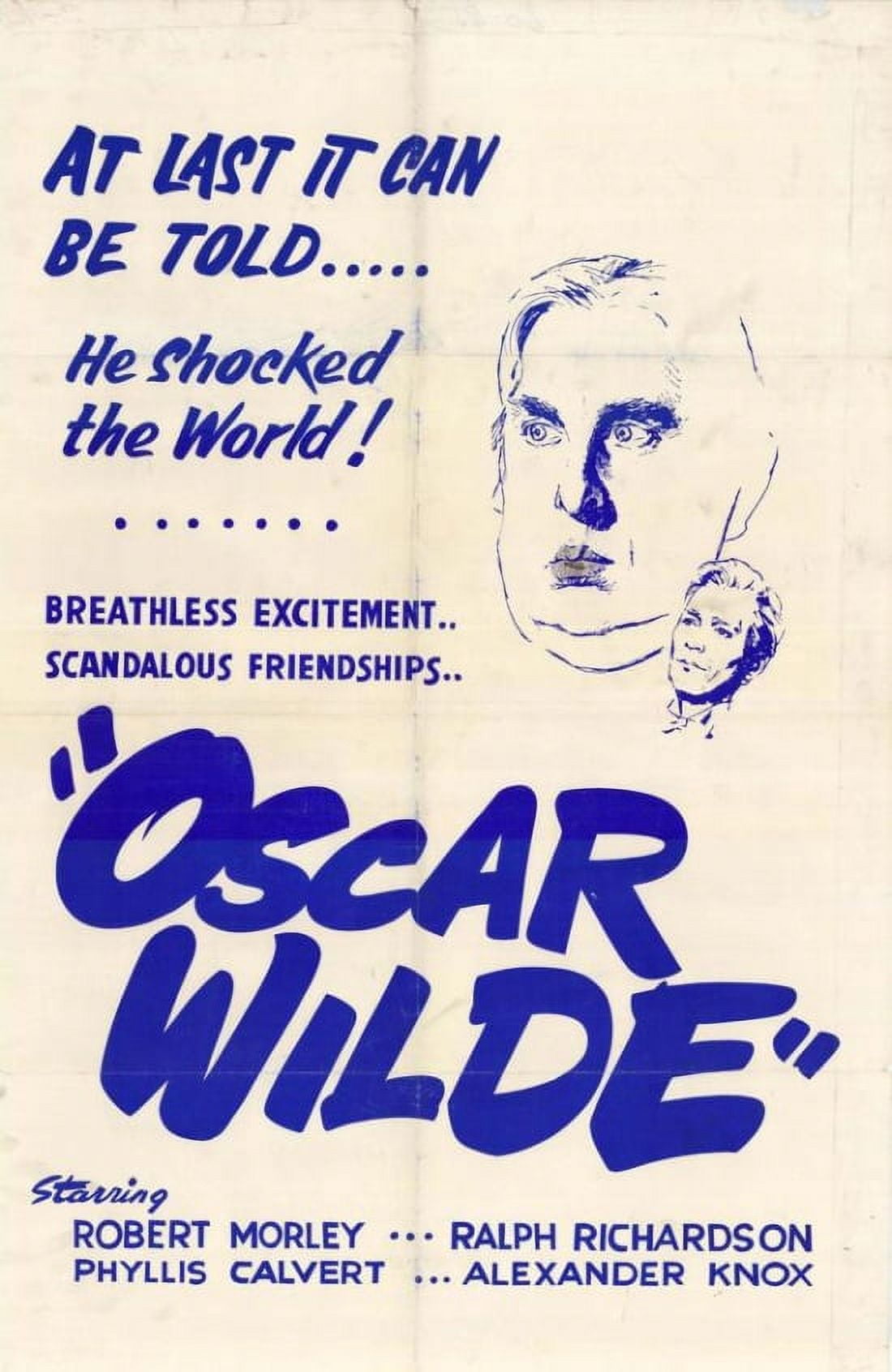 Oscar Wilde Movie Poster Print - 27x40 inches