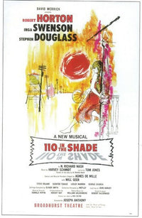 110 In the Shade Broadway Movie Poster 11x17
