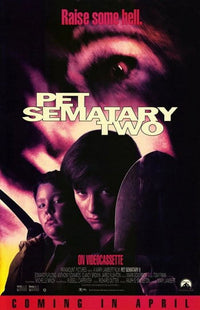 Pet Sematary 2 Movie Poster 11x17 print for horror movie collectors.