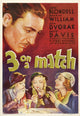 Three On A Match Movie Masterprint Poster Print featuring Warren William, Bette Davis, Joan Blondell, and Ann Dvorak.