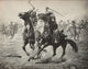 'The Duel' (1902) art print by Charles Schreyvogel showcasing a dramatic scene.