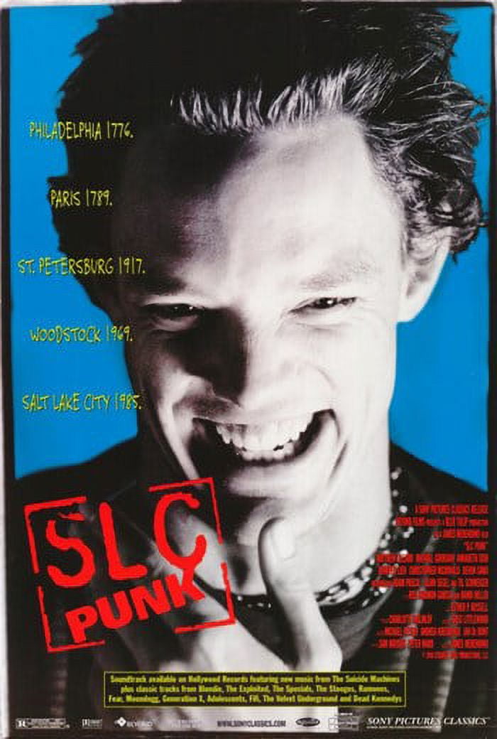 SLC Punk Movie Poster 11x17 print showcasing punk rock culture.