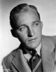 Bing Crosby portrait photo print in formal suit, classic vintage art.