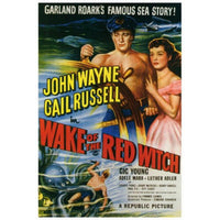 Wake of the Red Witch Movie Poster Print featuring classic film imagery.