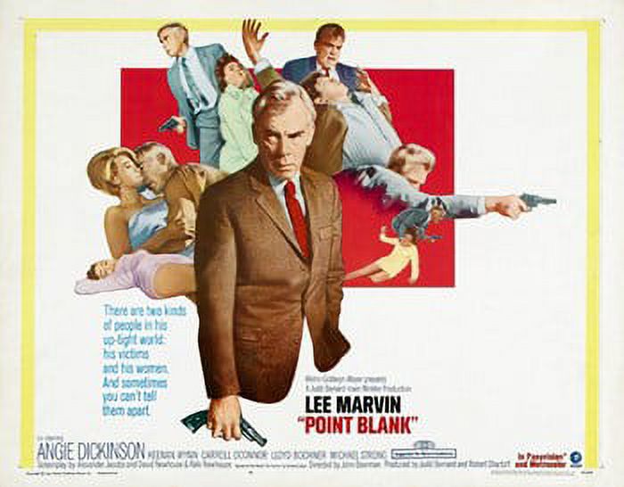 Point Blank Movie Poster 17x11 print featuring iconic film imagery.