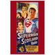Superman in Scotland Yard Movie Poster Print featuring vibrant colors and action-packed design.