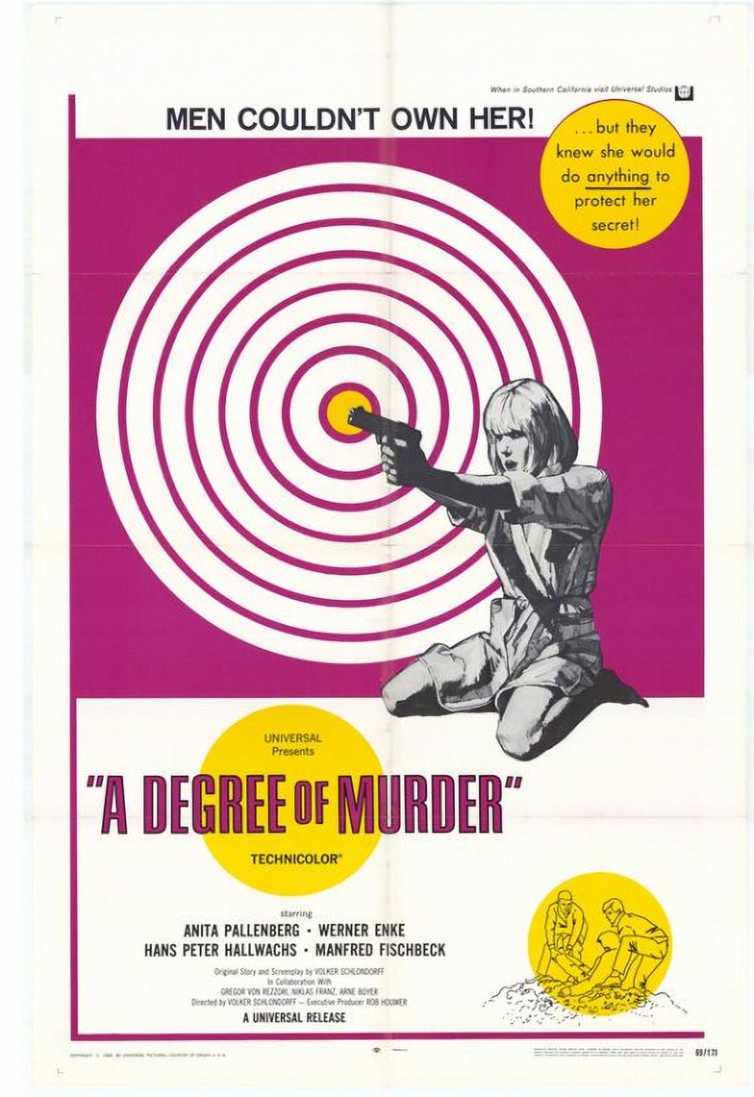 Degree of Murder Movie Poster Print 27x40