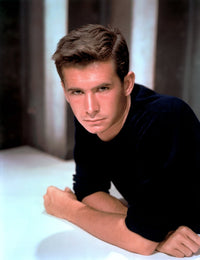 Anthony Perkins photo print showcasing a classic Hollywood moment.
