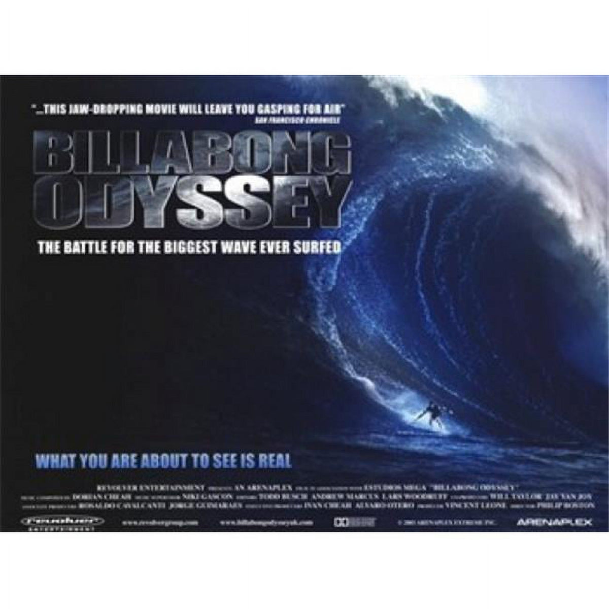Billabong Odyssey Movie Poster - Surfing Adventure Poster