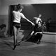 Marilyn Monroe Ballet in Front of Mirror Photo Print