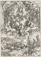St. John before God and the Elders poster print by Albrecht Dürer.